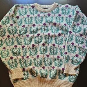Vintage Scottish wool sweater